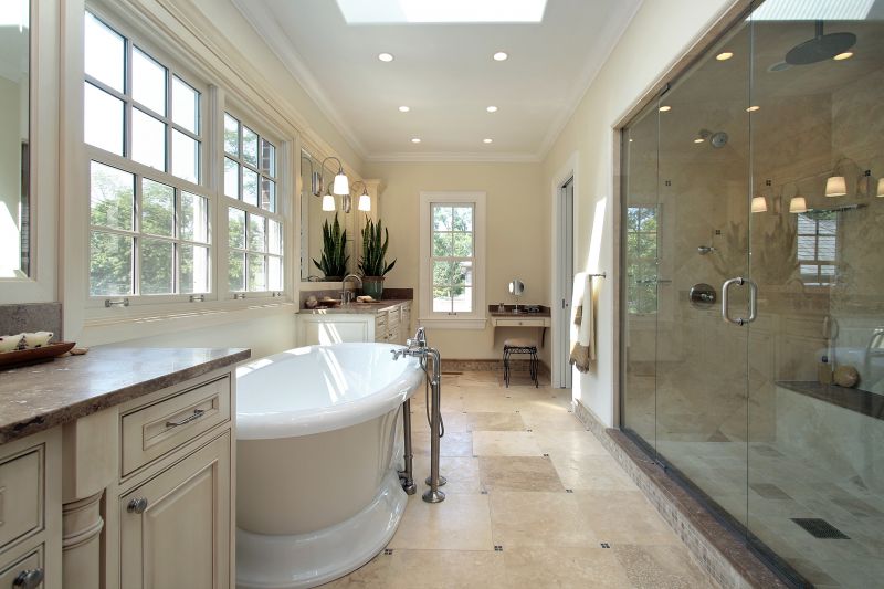 Spacious Walk-In Showers